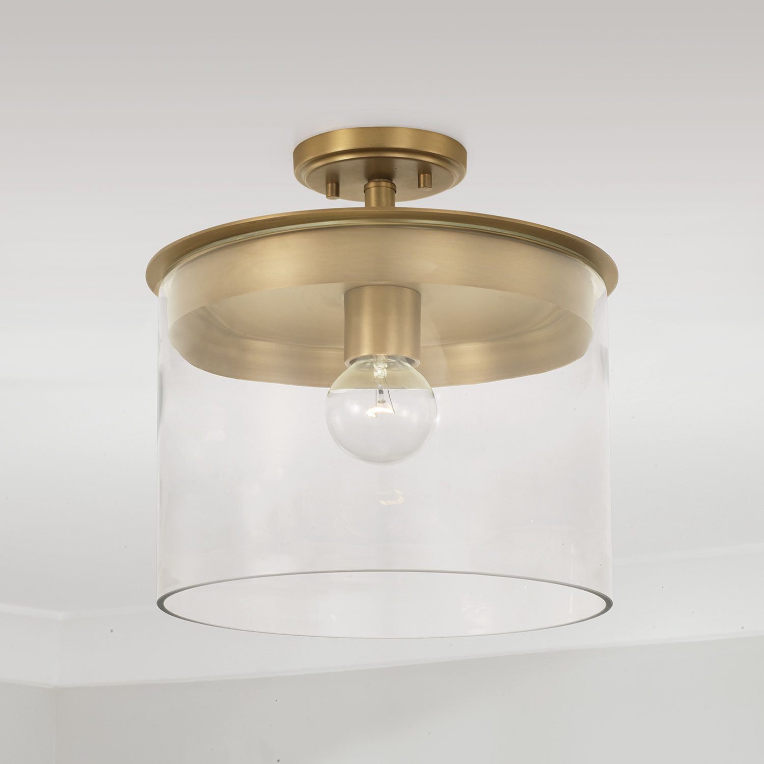 Capital Lighting Mason Brass - Antique Brass Collection
