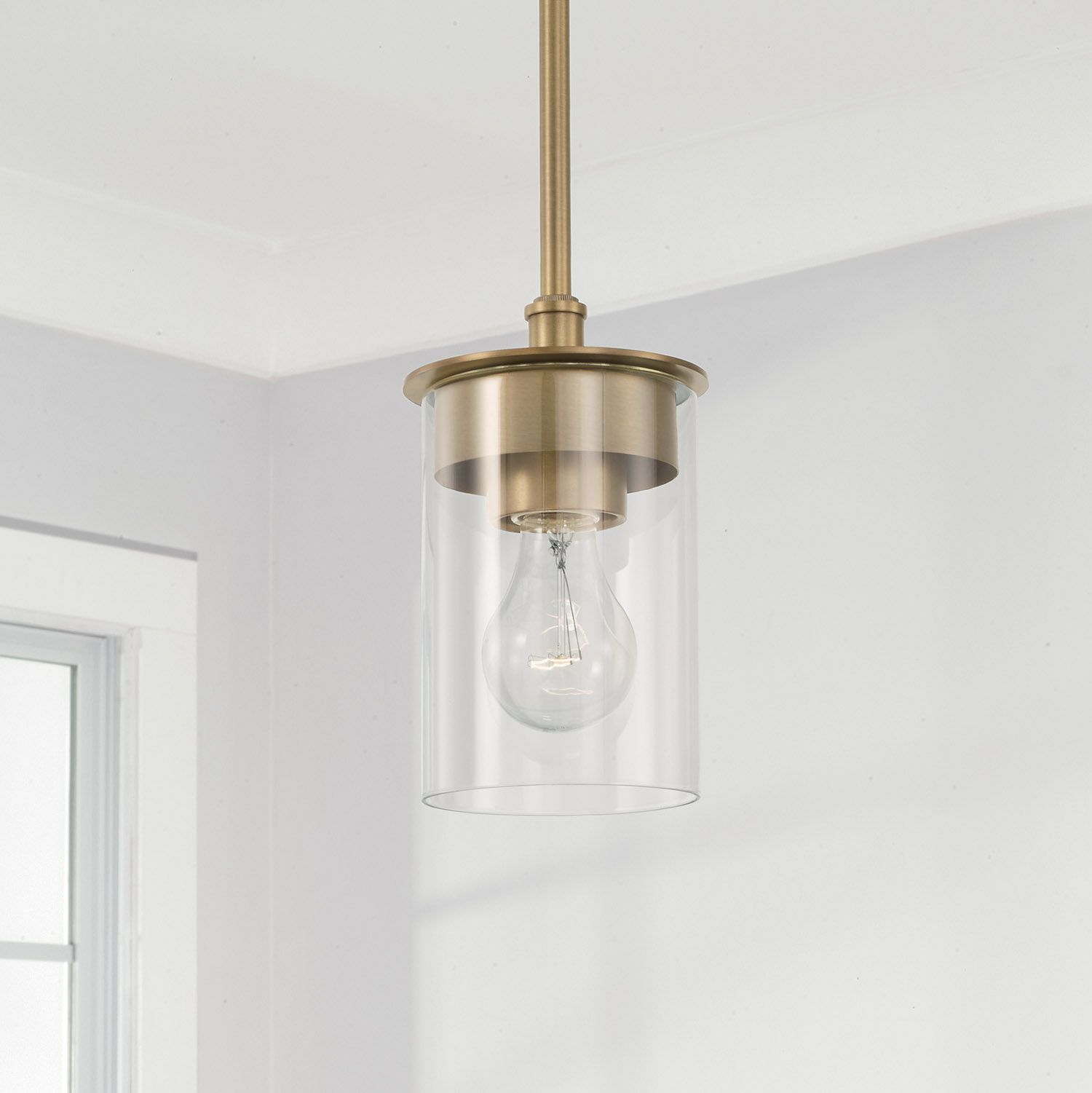 Capital Lighting Mason Brass - Antique Brass Collection