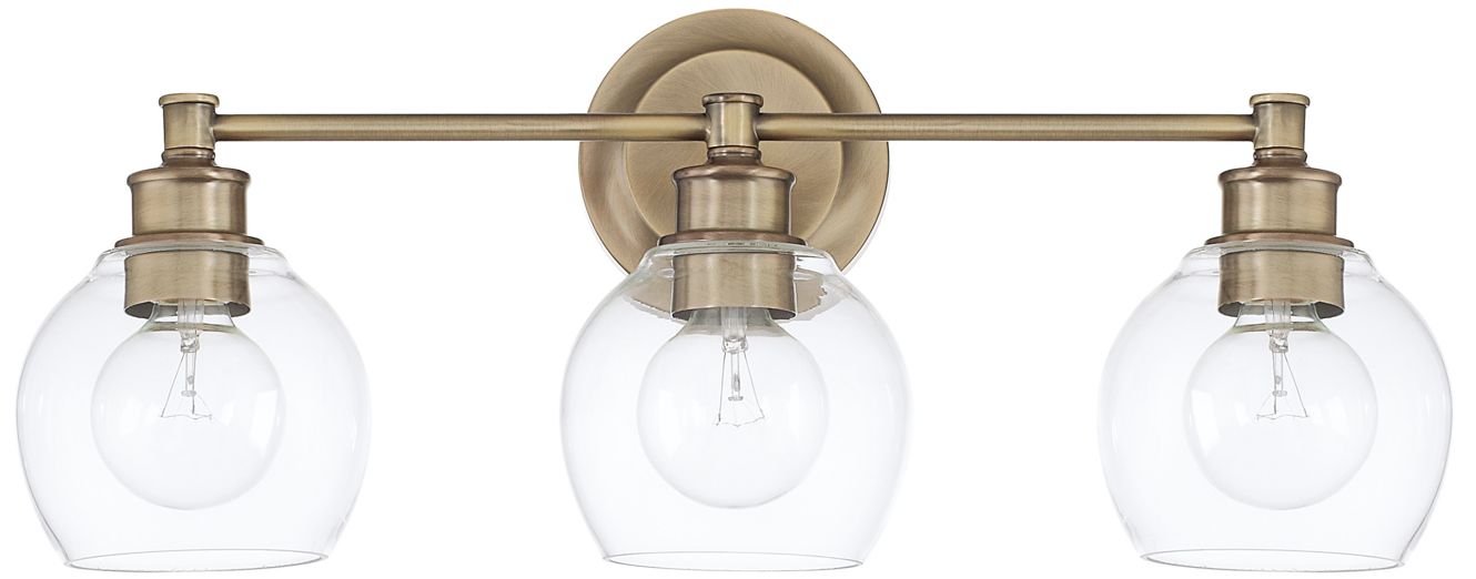 Capital Lighting Mid Century Brass - Antique Brass Collection