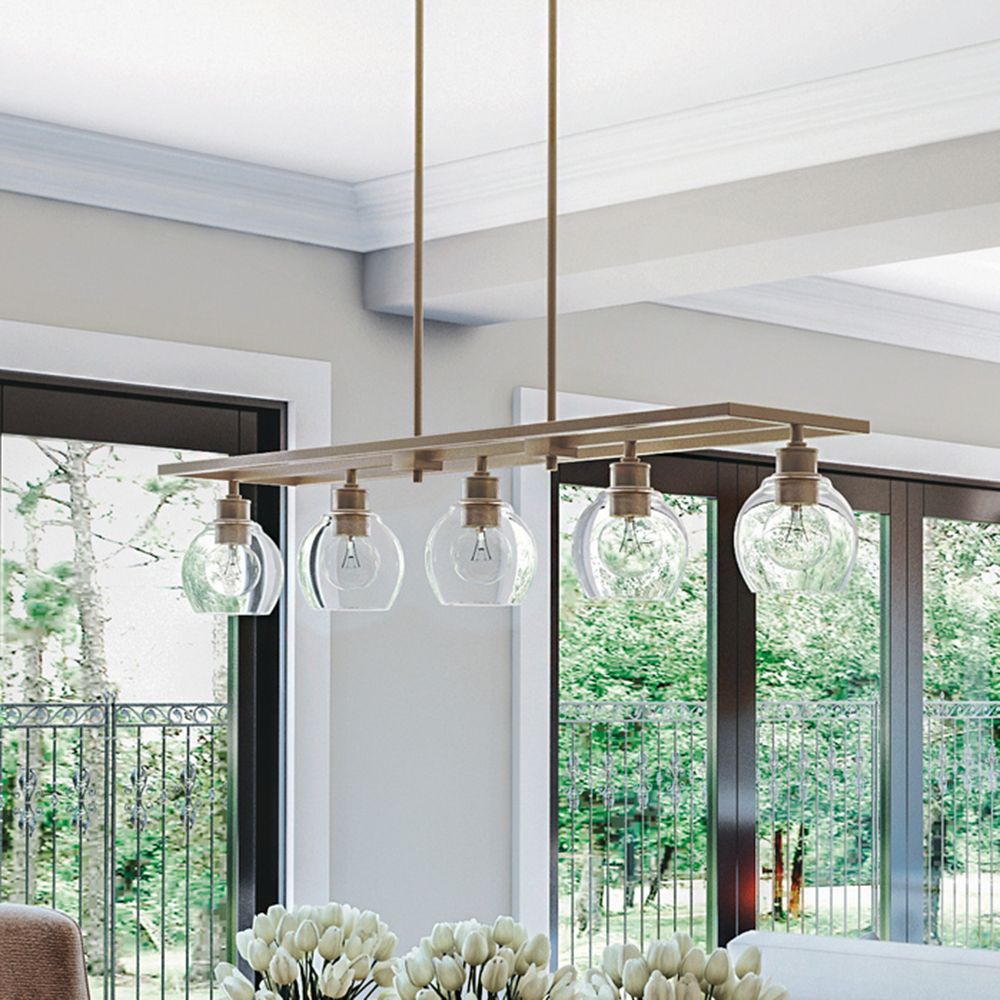 Capital Lighting Mid Century Brass - Antique Brass Collection