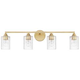 Image1 of Capital Lighting Milan 4 Light Vanity Capital Gold