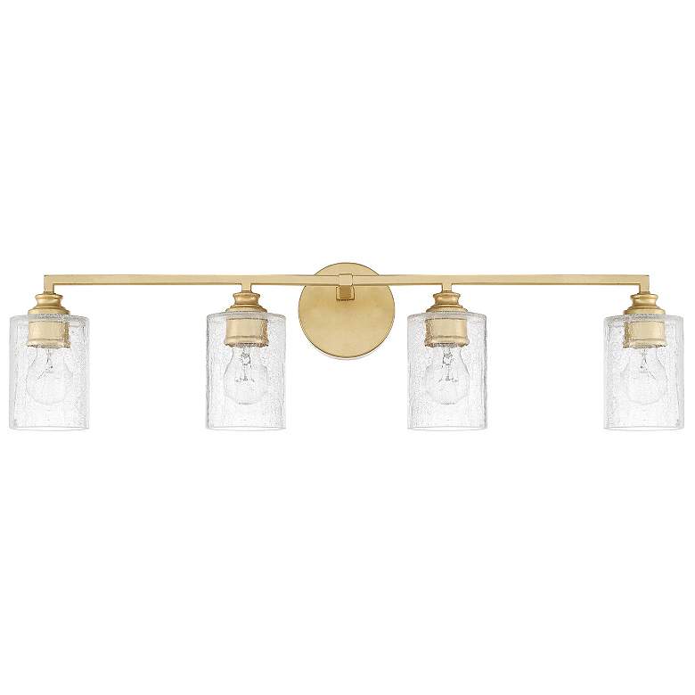 Image 1 Capital Lighting Milan 4 Light Vanity Capital Gold