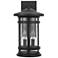 Capital Lighting Mission Hills 2 Light Outdoor Wall-Lantern Black