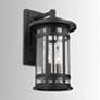 1_Capital Lighting Mission Hills 2 Light Outdoor Wall-Lantern Black