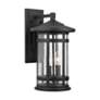 4_Capital Lighting Mission Hills 2 Light Outdoor Wall-Lantern Black more views