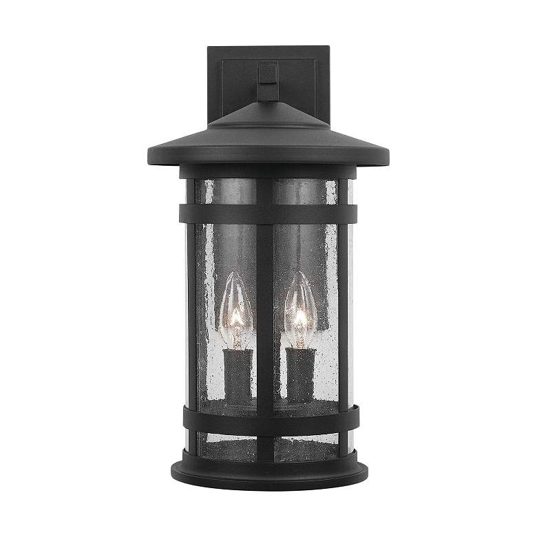 Image 5 Capital Lighting Mission Hills 2 Light Outdoor Wall-Lantern Black more views