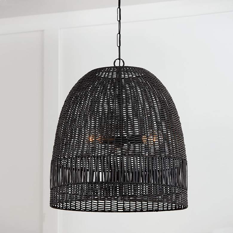 Image 1 Capital Lighting Naomi 3 Light Pendant Matte Black