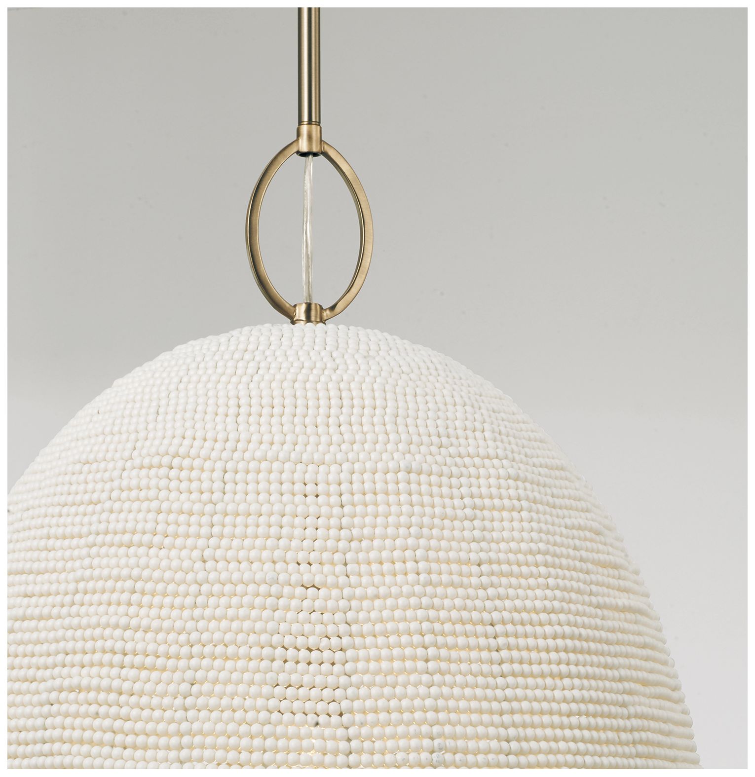 Image 5 Capital Lighting Natalia 1 Light Pendant 18" Aged Brass more views