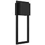 Capital Lighting Nate 1 Light Outdoor Large Wall Lantern 8" Black