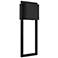 Capital Lighting Nate 1 Light Outdoor Large Wall Lantern 8" Black