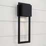 Capital Lighting Nate 1 Light Outdoor Large Wall Lantern 8" Black