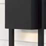 Capital Lighting Nate 1 Light Outdoor Large Wall Lantern 8" Black