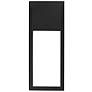 Capital Lighting Nate 1 Light Outdoor Large Wall Lantern 8" Black