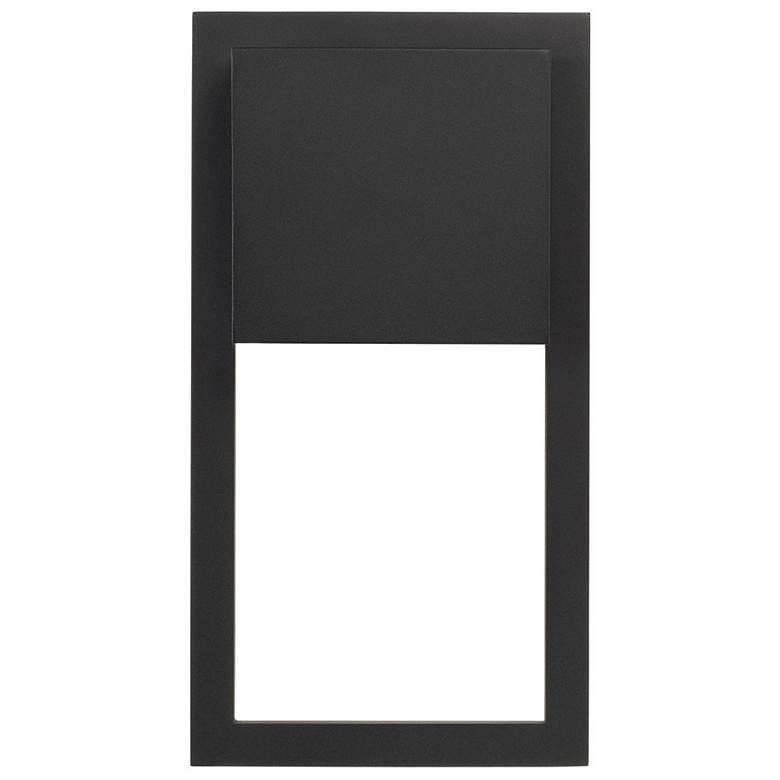 Image 4 Capital Lighting Nate 1 Light Outdoor Medium Wall Lantern 8" Black more views