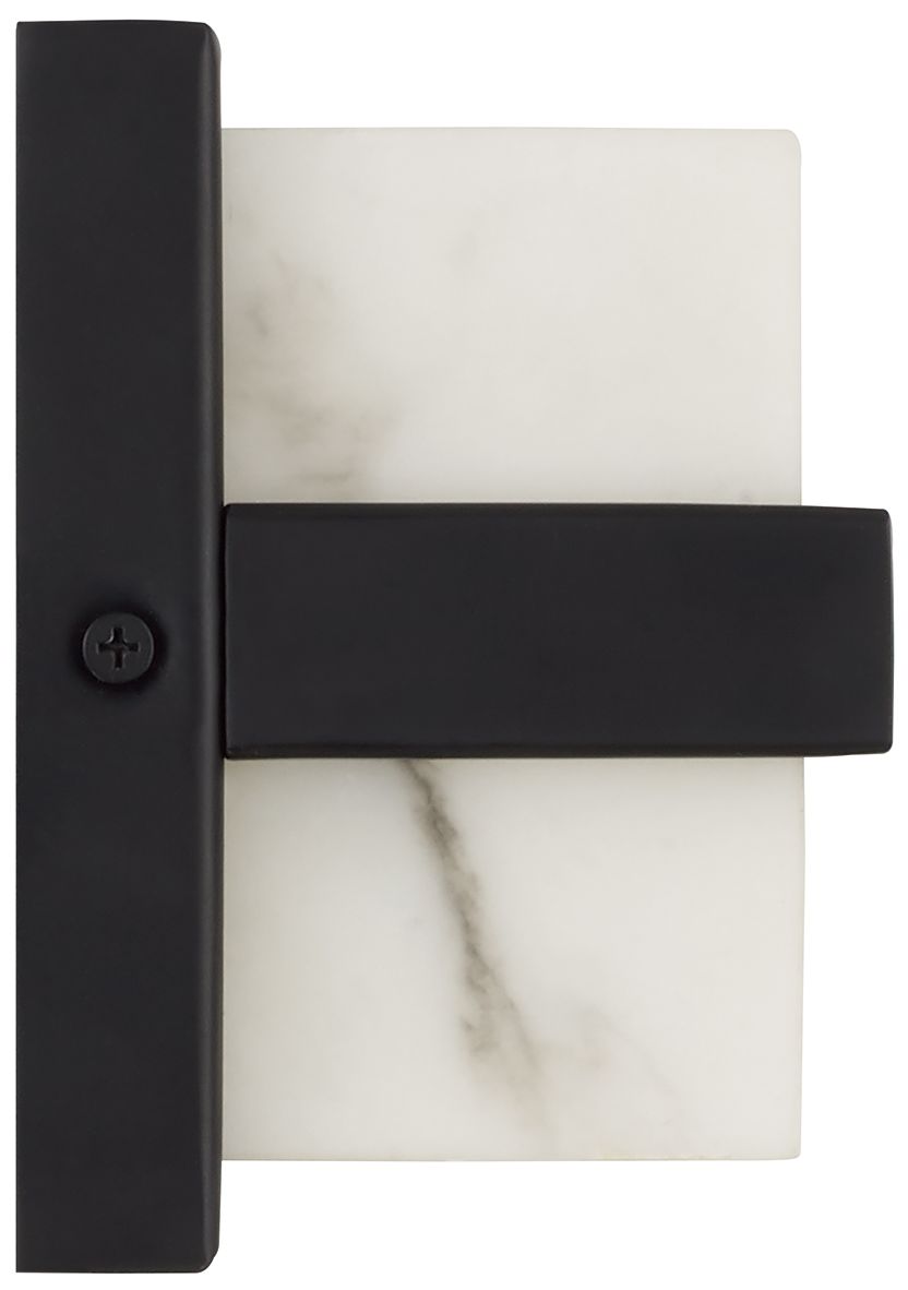 Capital Lighting Noah 1 Light Vanity 4.75" Matte Black