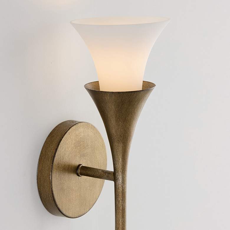 Image 3 Capital Lighting Nola 1 Light Sconce 5" Mystic Luster more views