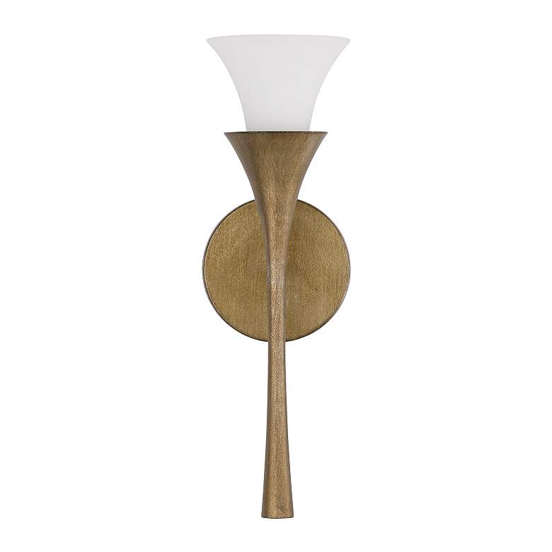 Image 4 Capital Lighting Nola 1 Light Sconce 5" Mystic Luster more views