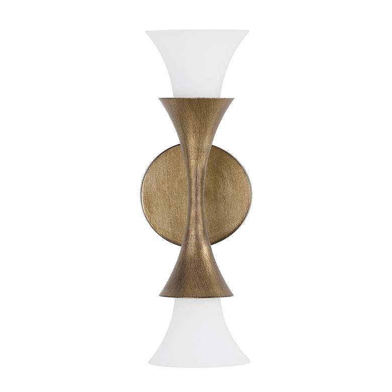 Image 4 Capital Lighting Nola 2 Light Sconce 5" Mystic Luster more views