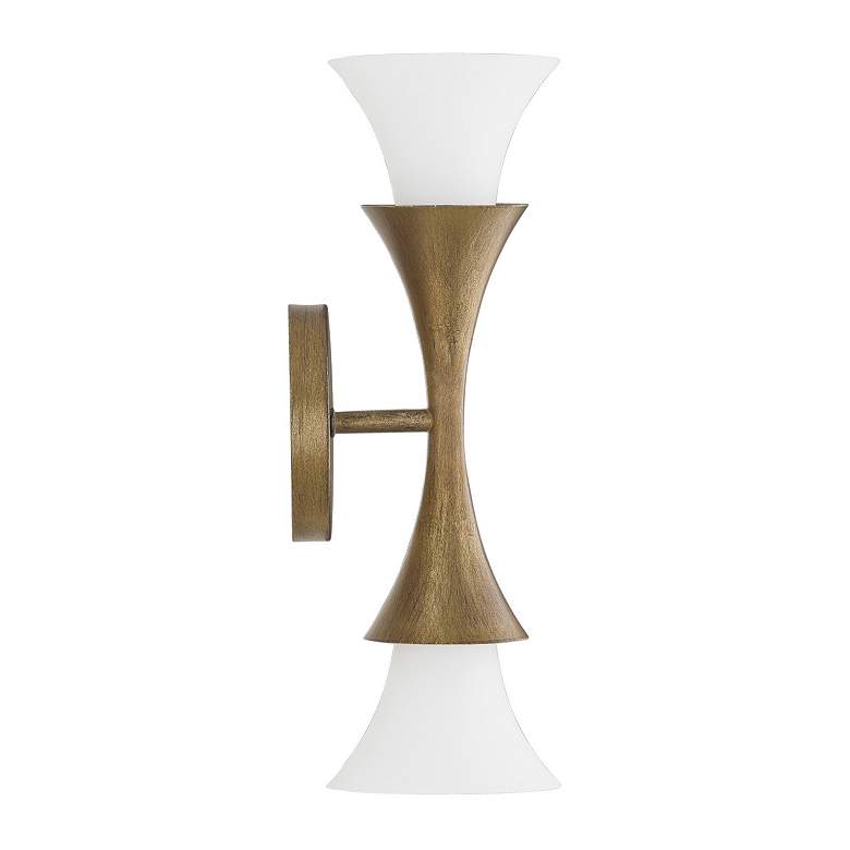 Image 5 Capital Lighting Nola 2 Light Sconce 5" Mystic Luster more views