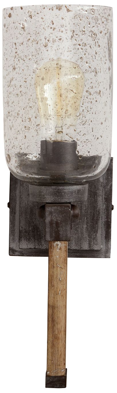 Image 2 Capital Lighting Nolan 1 Light Sconce 5" Urban Wash