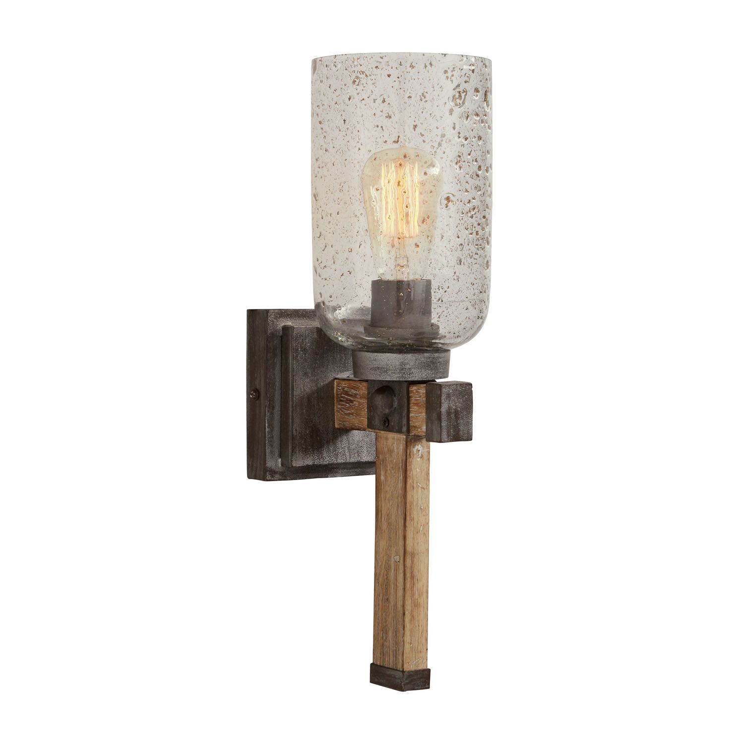 Image 4 Capital Lighting Nolan 1 Light Sconce 5" Urban Wash more views
