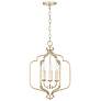 2_Capital Lighting- Ophelia 3-Light Foyer- 14.25" Winter Gold