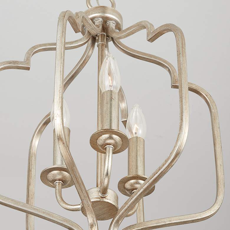 Image 3 Capital Lighting- Ophelia 3-Light Foyer- 14.25" Winter Gold more views