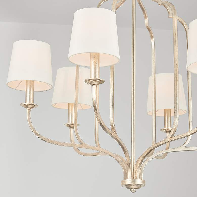 Image 4 Capital Lighting Ophelia 30 3/4" Winter Gold Candelabra Chandelier more views
