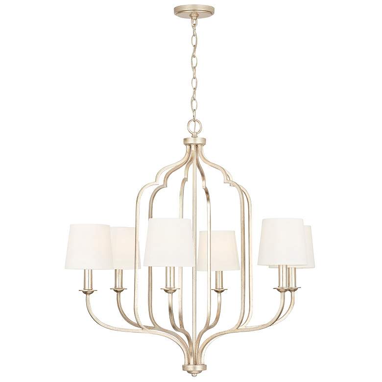 Image 5 Capital Lighting Ophelia 30 3/4" Winter Gold Candelabra Chandelier more views