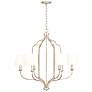 6_Capital Lighting Ophelia 30 3/4" Winter Gold Candelabra Chandelier more views