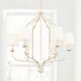 Thumbnail1 of Capital Lighting Ophelia 6 Light Chandelier Winter Gold