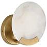 2_Capital Lighting Oriya 1 Light Sconce 7" Aged Brass