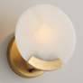 3_Capital Lighting Oriya 1 Light Sconce 7" Aged Brass more views