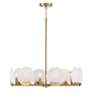 5_Capital Lighting Oriya 8 Light Chandelier 27.75" Aged Brass more views
