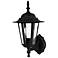 Capital Lighting Outdoor 1 Light Outdoor Wall-Lantern Black