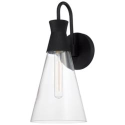 Capital Lighting Paloma 1 Light Sconce Textured Black