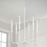 1_Capital Lighting Paloma 6 Light Chandelier Textured White