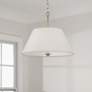 Capital Lighting Parson 3 Light Semi-Flush 15" Matte Brass