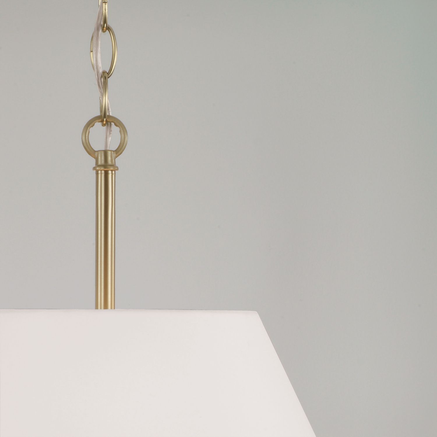 Image 7 Capital Lighting Parson 3 Light Semi-Flush 15" Matte Brass more views