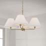 1_Capital Lighting Parson 4 Light Chandelier 27" Matte Brass