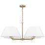 2_Capital Lighting Parson 4 Light Chandelier 39.25" Matte Brass