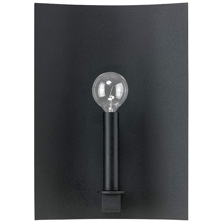 Image 1 Capital Lighting Pearson 1 Light Sconce Black Iron
