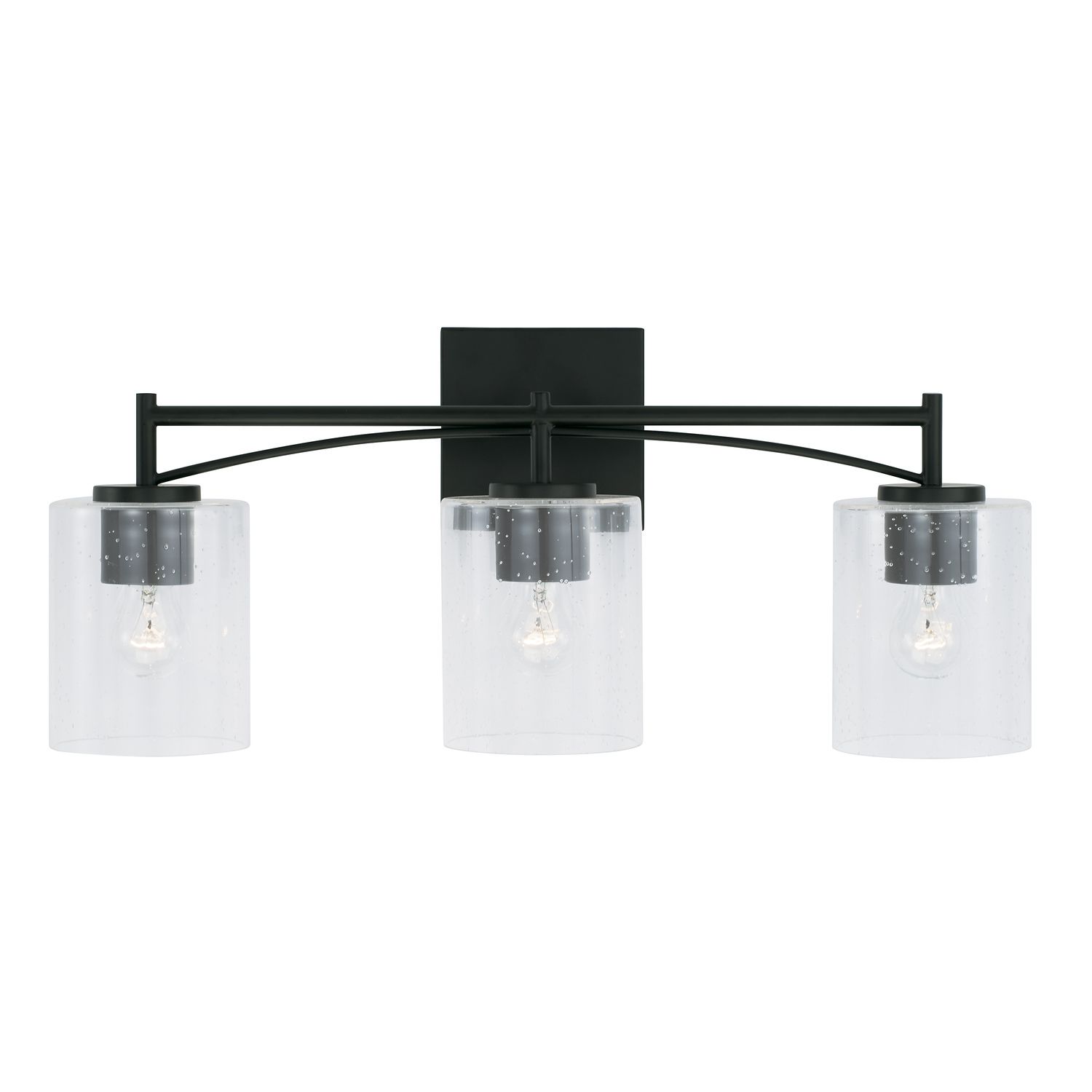 Image 4 Capital Lighting Peyton 3 Light Vanity 23" Matte Black more views