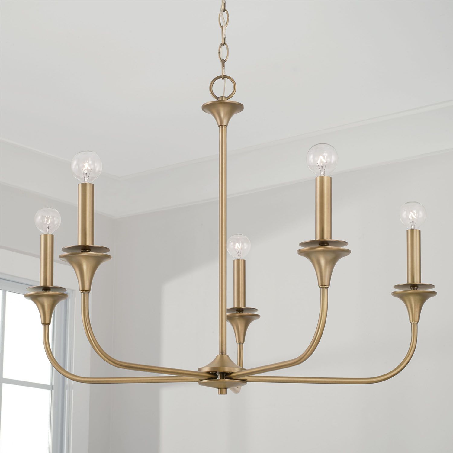 Capital Lighting Presley Brass - Antique Brass Collection