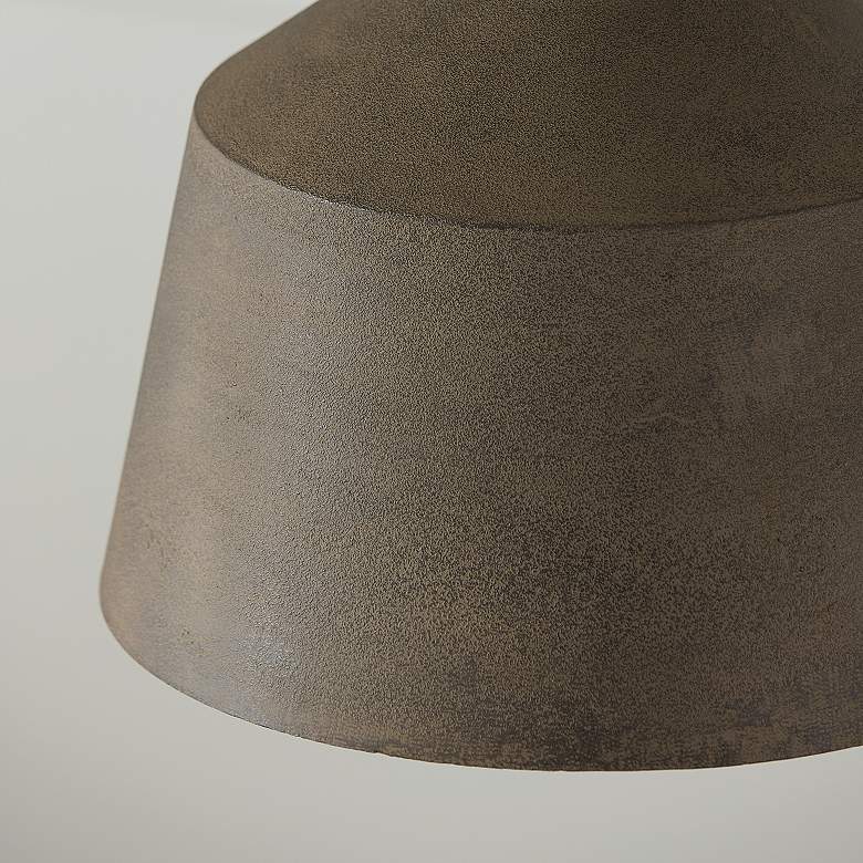 Image 4 Capital Lighting Quarry 1 Light Pendant 15.5" Clay more views