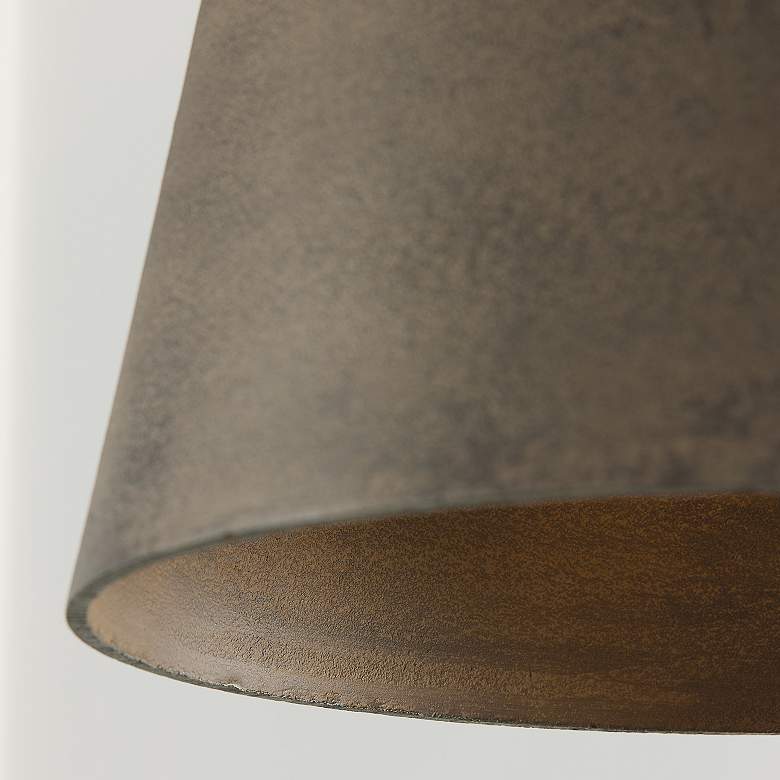 Image 6 Capital Lighting Quarry 1 Light Pendant 15.5" Clay more views