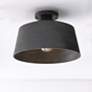 Thumbnail1 of Capital Lighting Quarry 1 Light Semi-Flush 14" Quarry
