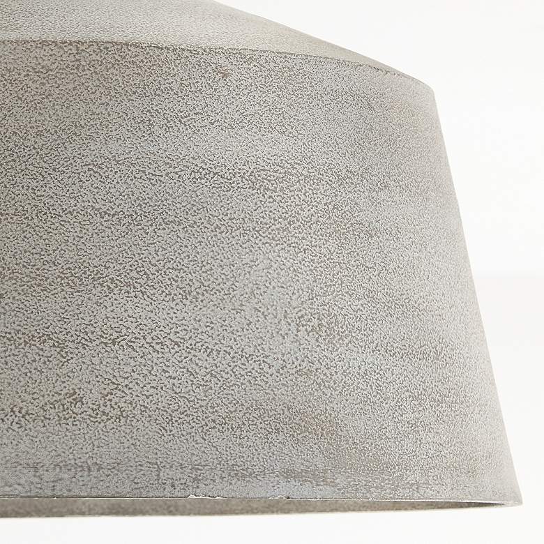 Image 5 Capital Lighting Quarry 1 Light Semi-Flush 14" Stucco more views