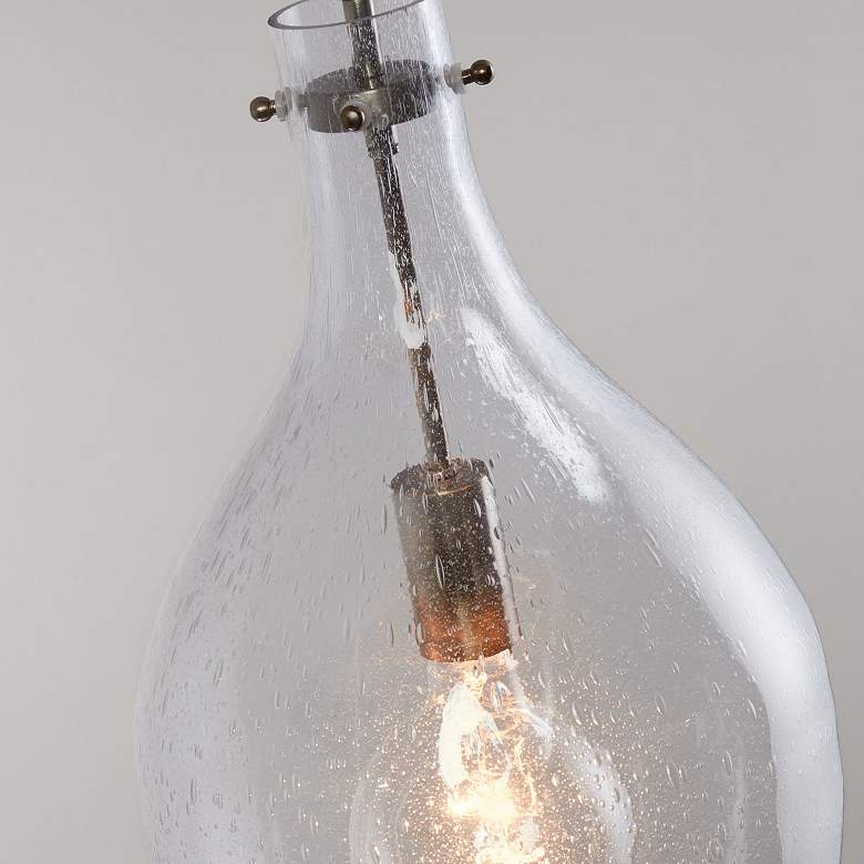 Image 4 Capital Lighting Rabun 1 Light Pendant Brushed Pewter more views