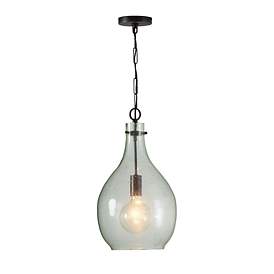 Image5 of Capital Lighting Rabun 1 Light Pendant Dark Pewter more views